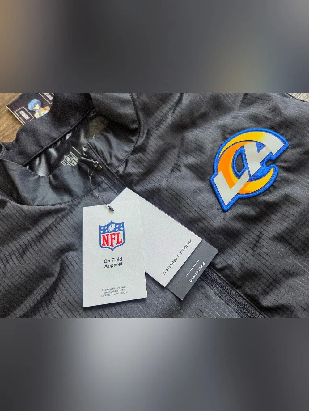 Nike Therma-Fit ADV Los Angeles LA Rams NFL On Field Apparel Vest Mens Medium